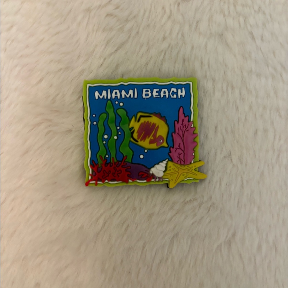 Miami Beach Colorful Magnet